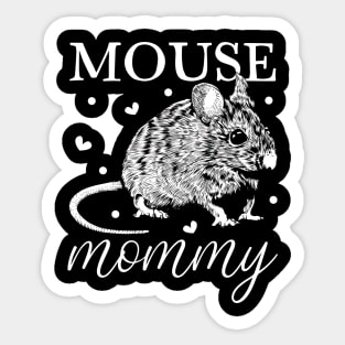 Mouse lover - Mouse Mommy Sticker